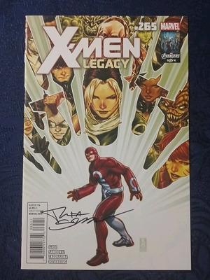 X-men Legacy #265 like new with signature, Marvel Comics 2012