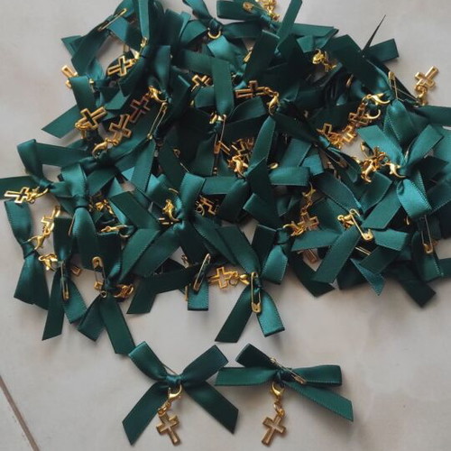 Baptism favors pack of 60, dark green