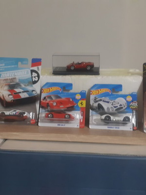 Set of Italian historic and classic supercar toy cars new