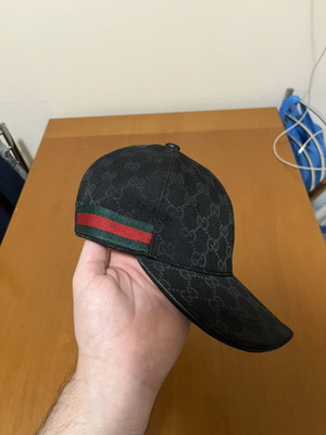 Gucci καπέλο καινούργιο, μέγεθος large 59cm, μαύρο
