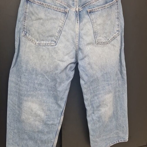 Zara TRF relaxed denim pants like new, blue, XXL