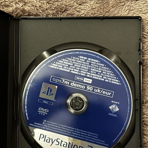 PlayStation 2 Official Magazine Demo DVD used, SCED-54415, 10 games