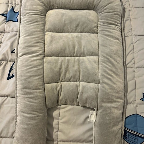 Baby nest like new double-sided cotton and velour