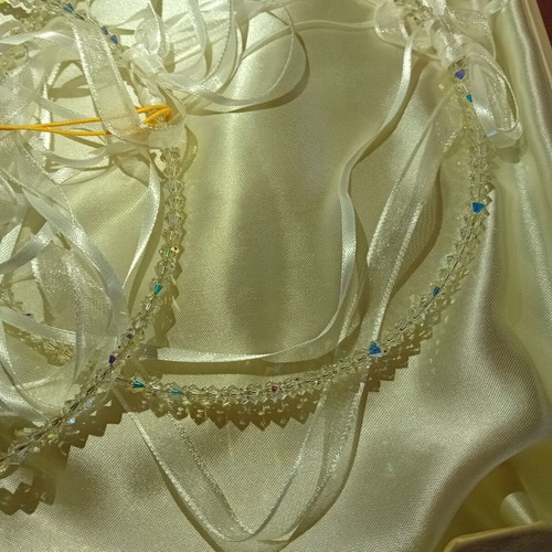 Wedding crowns with Swarovski crystals