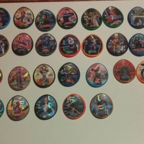 Star Wars Tazos like new, Blix 43/43