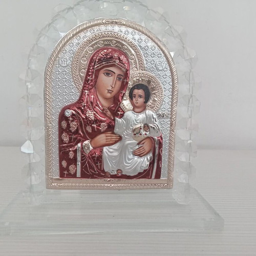 MSW crystal image in silver new with Swarovski elements