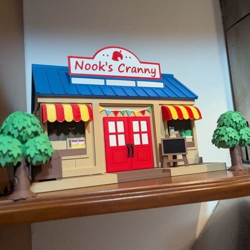 Nook's Cranny Animal Crossing playset like new