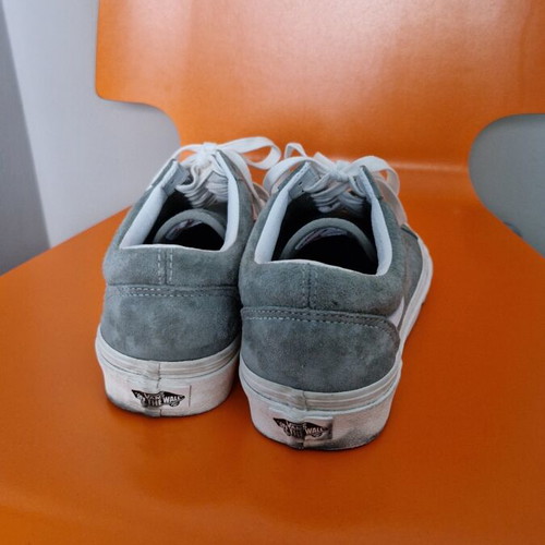 Vans Old Skool sneakers size 38.5, suede gray, like new