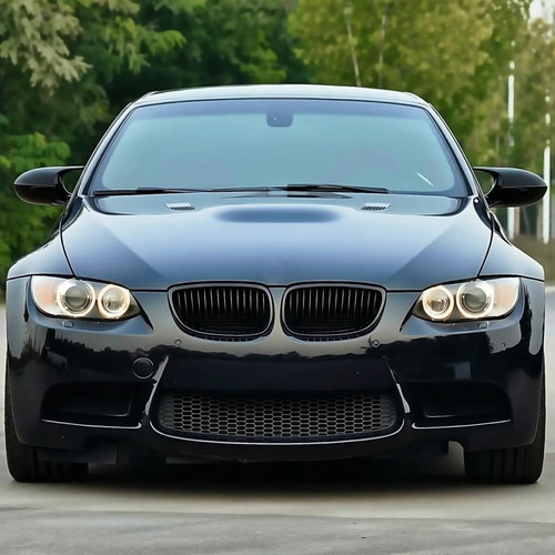 BMW M3 Style Gloss Black Side Mirror Covers for 3 Series E90 2005–2009