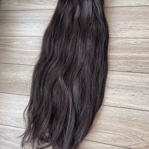 Natural hair wefts like new, 70 cm, 150 grams