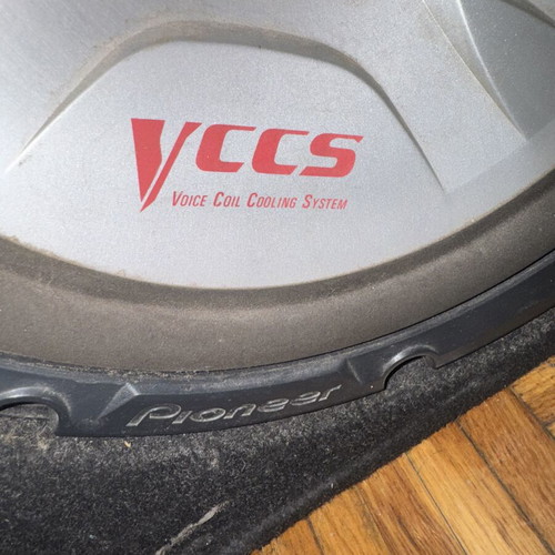 Pioneer TS-W304C 12" car subwoofer used, C-Type VCCS