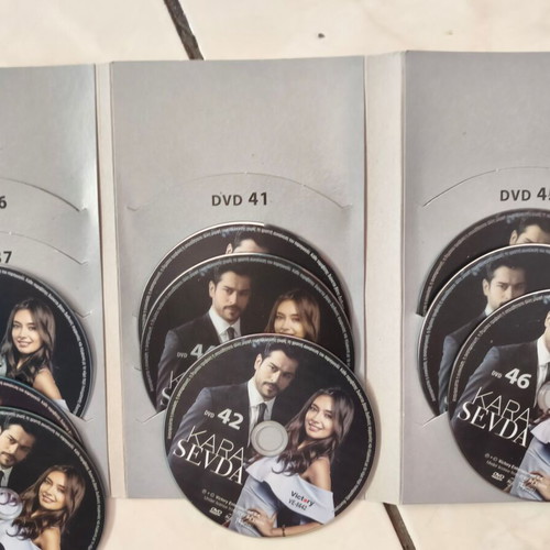 Kara Sevda Turkish TV series DVD box set, missing 4 DVDs