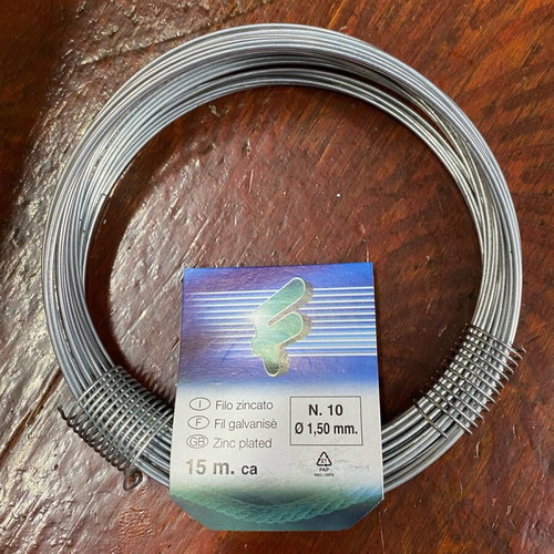Galvanized wire 1.5mm thickness 15m new