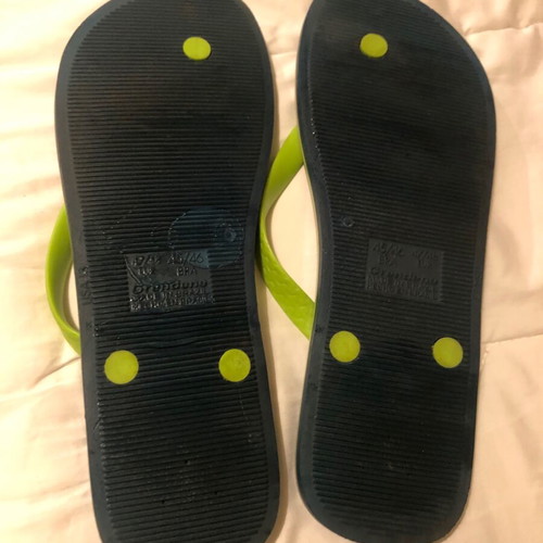 Ipanema men's flip-flops blue-green size 47/48 like new
