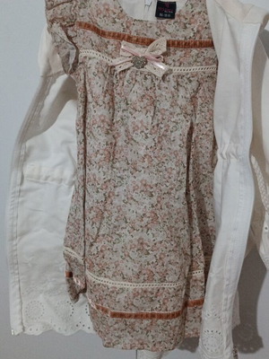 Baby coat and dress new for 18 months