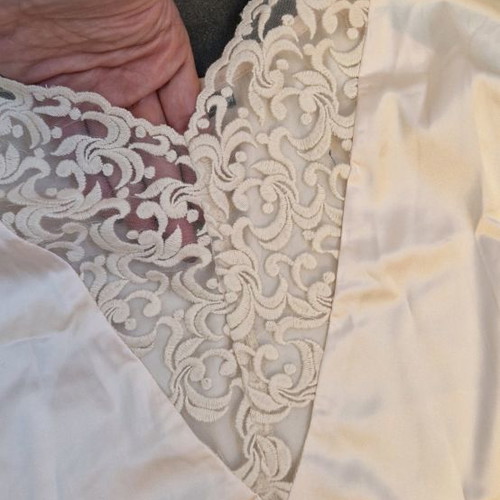 Lingerie Mystery Jane new champagne with lace and transparency, size M