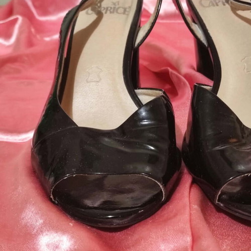 Women's hand-painted suede sandals size 39, used