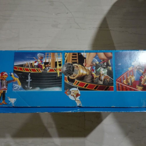 Playmobil pirate flagship used, complete set with box