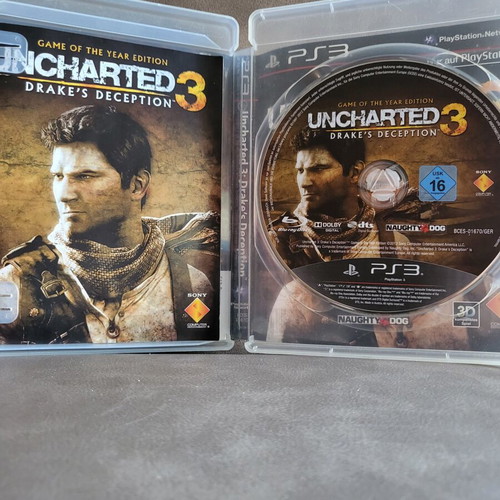 Uncharted 3 Game of the Year Edition PS3 used