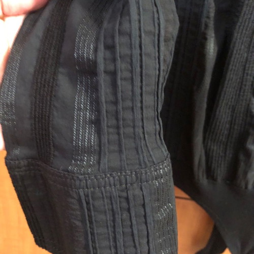 Scandalo women's bodysuit shirt used, size Small, black