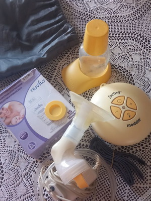 Medela ηλεκτρικό θήλαστρο σαν καινούργιο με φίλτρα σιλικόνης και σακουλάκια συλλογής γάλακτος