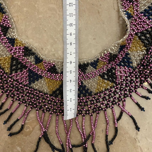 Women's handmade necklace from Mexico like new, multicolored