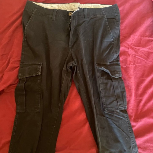 Jack and Jones cargo pants like new, size S