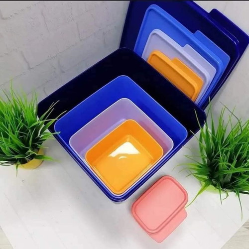 Fresh containers set of 5, airtight and watertight