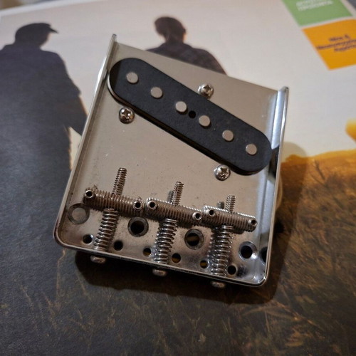 Fender Squier Classic Vibe Telecaster Custom bridge used with custom coil tap pickup