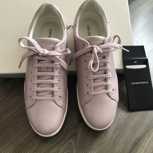 Emporio Armani sneakers size 37 like new, light pink leather