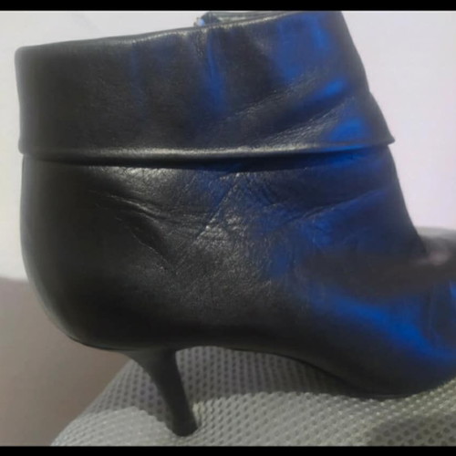 Ash ankle boots leather used, size 36, black