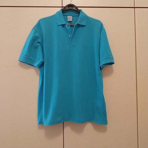 Target turquoise polo shirt size L used, cotton