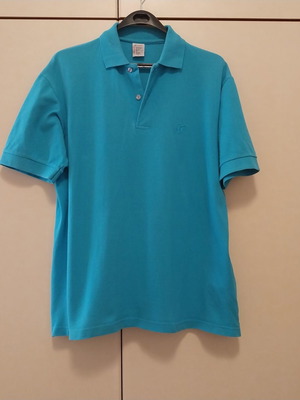 Target turquoise polo shirt size L used, cotton