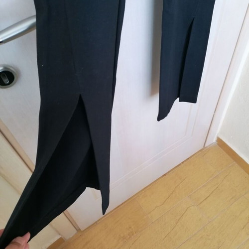 Calvin Klein jeans pants size M new, black with front slit