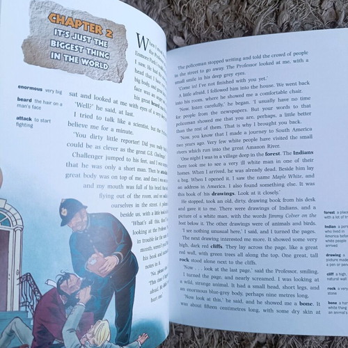 English Learning Book The Lost World new