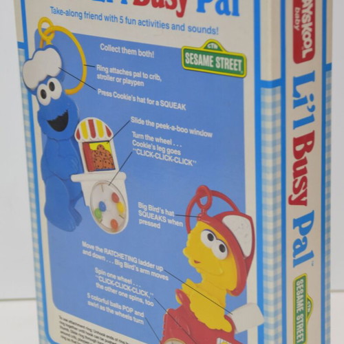 Vintage Playskool Sesame Street Baby Toy new in box