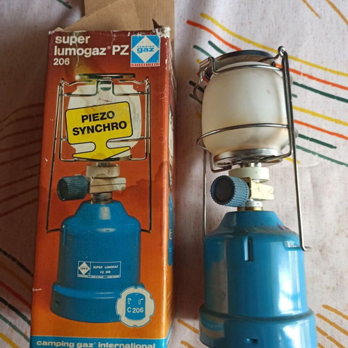 Campingaz Super Lumogaz PZ 206 camping lamp like new