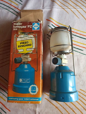 Campingaz Super Lumogaz PZ 206 camping lamp like new