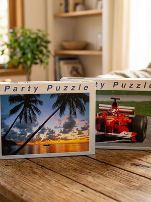 Party Puzzle 500 pieces like new, pack of 2