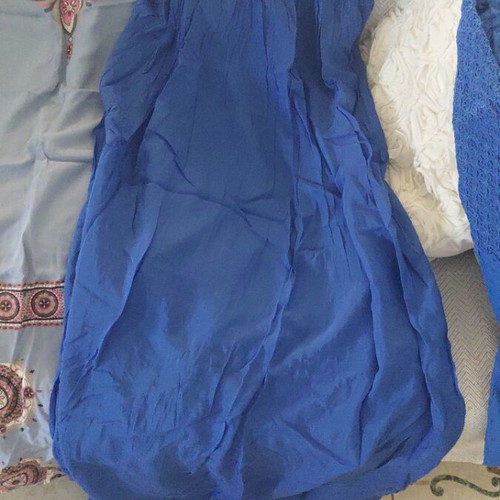 Love in Blue πακέτο καλοκαιρινά φορέματα σαν καινούργιο, με μαγιό και τσάντα