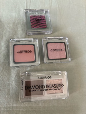 Catrice eyeshadow set of 4, Prismatic Shift, Art Couleurs & Diamond Treasures