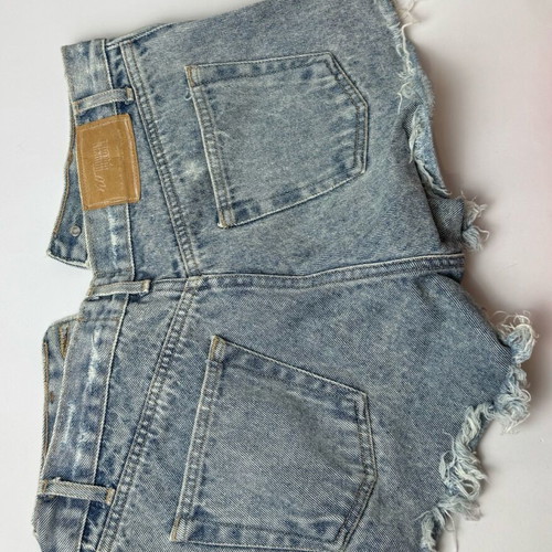 No Thinkin women's jean shorts medium like new, blue