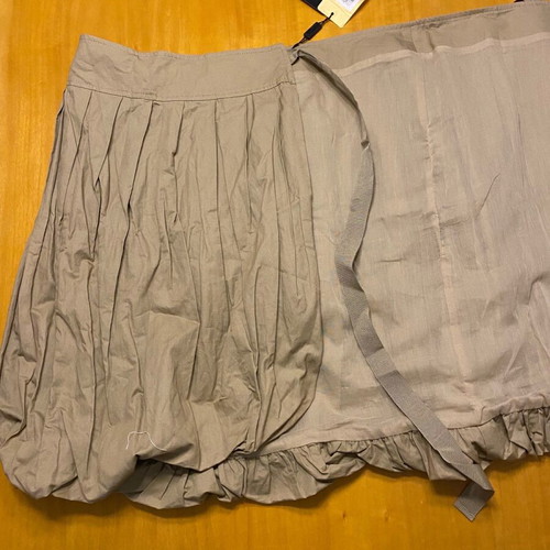AB/SOUL skirt new, beige and brown, size L