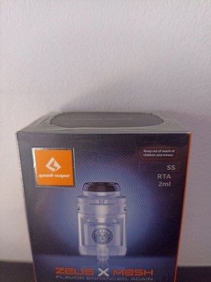 GeekVape Zeus X Mesh RTA 4.5ml new, silver