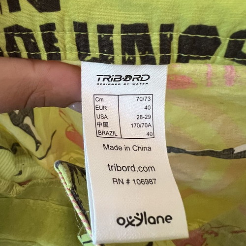 Tribord shorts like new, size S, green