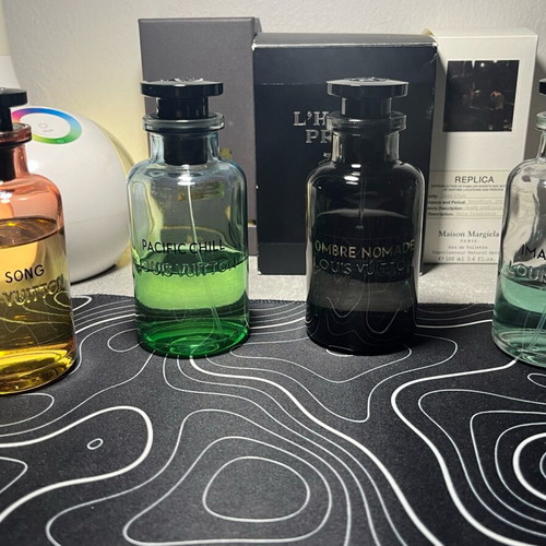 Louis Vuitton Tester Sample 4 Fragrances Discovery Pack New