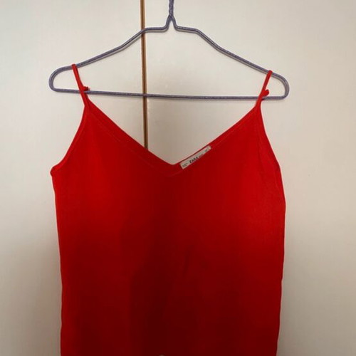 Zara blouse like new, red, size S/M