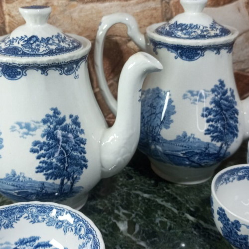 Royal Tudor Ware Olde England Tea Set 21 Pieces New