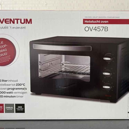 Inventum OV457B Oven 45L capacity, like new, black