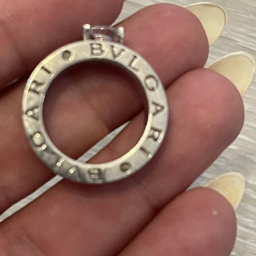Silver 925 rotating ring used, size 54